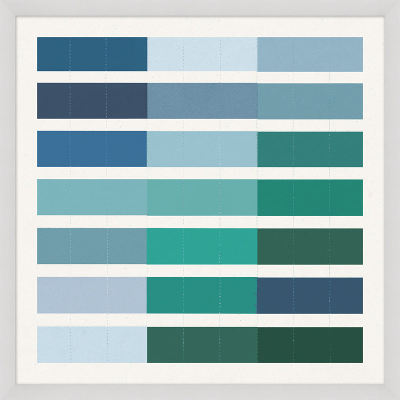 Shades Of Blue 3 Print