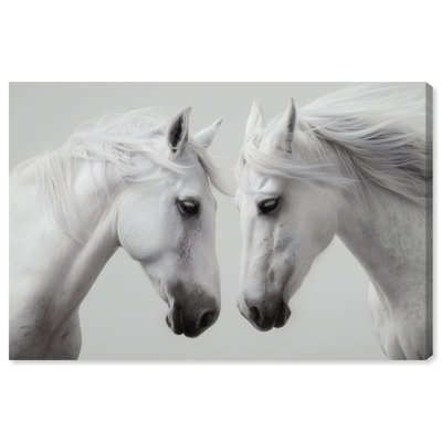 Twin Souls II Print by Oliver Gal