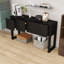 Console en bois avec tiroirs de rangement-2015975722