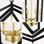 Luminaire suspendu moderne en métal 8 lumières