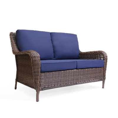 Cambridge Wicker Outdoor Loveseat