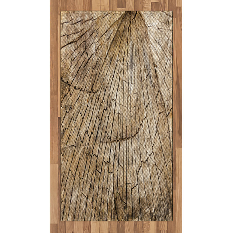 Timber High Density Long Fiber Poly Threads Decorative Area Rug Carpet, Rectangle 2'7" x 5'