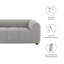 Causeuse en tissu Liana-101323744