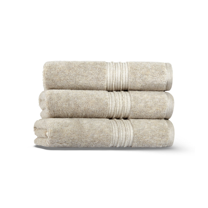 Luxurious 100% Cotton Hand Towel - Beige, 15.7 x 27.9 inches | 450 GSM for Superior Absorbency | Gentle Wash, Tumble Dry Safe, Iron at Medium | Perfect for Bathroom, Spa, and Everyday Use