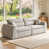 Blanc / Taupe est en rupture de stock