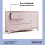 Commode double 6 tiroirs Alpine-122000510