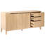 2 Door Sideboard MONCTON Light Brown