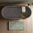 63'' x 29.5'' Freestanding Soaking Solid Surface Stone Resin Bathtub-108772685