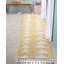Tapis jaune à motif géométrique Markos-64360065