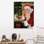 Saint-Nick et la Nativité par Jacob Green - reproduction d'art sur toile