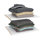 Tablettes blanches pour tours Impressions, paq. 2