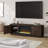 Nieshia Rectangular TV Stand with 26" Crystal Fireplace for TV's up to 75"-1348318626