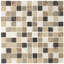 Carreau de mosaïque murale en marbre 1 "x 1" Benson