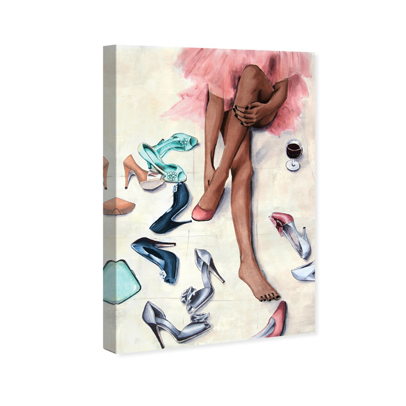 " Shoe Diva ", 24" H x 16" W x 0.8" D