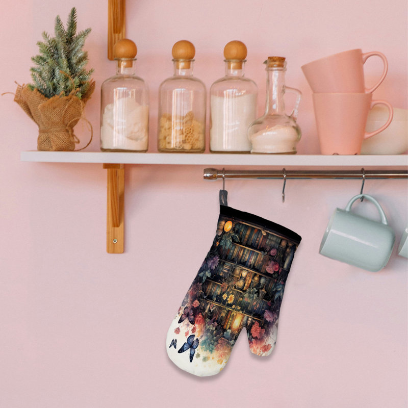 Magic Reads Oven Mitt Cotton Twill