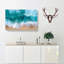 Beach in Melbourne Australia in Abstract - Wrapped Canvas Graphic Art Print-55315431