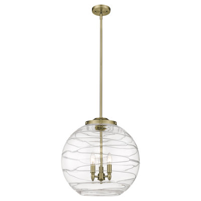 Luminaire suspendu sphérique 1 lumière Cindi
