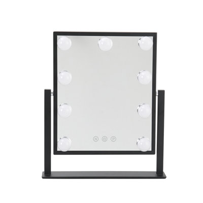 Machiah Metal Rectangle Floor Mirror
