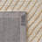 Transitional Ivory/Tan Abstract Diamond Hand-Woven Jute Blend Indoor Area Rug