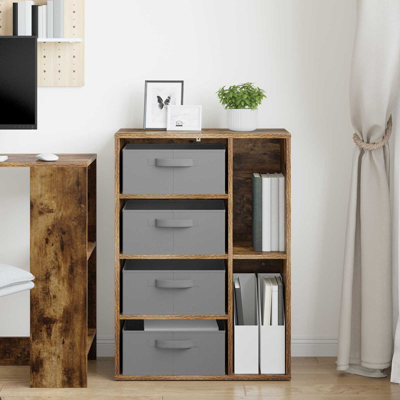 60cm Sideboard, Smoked Oak