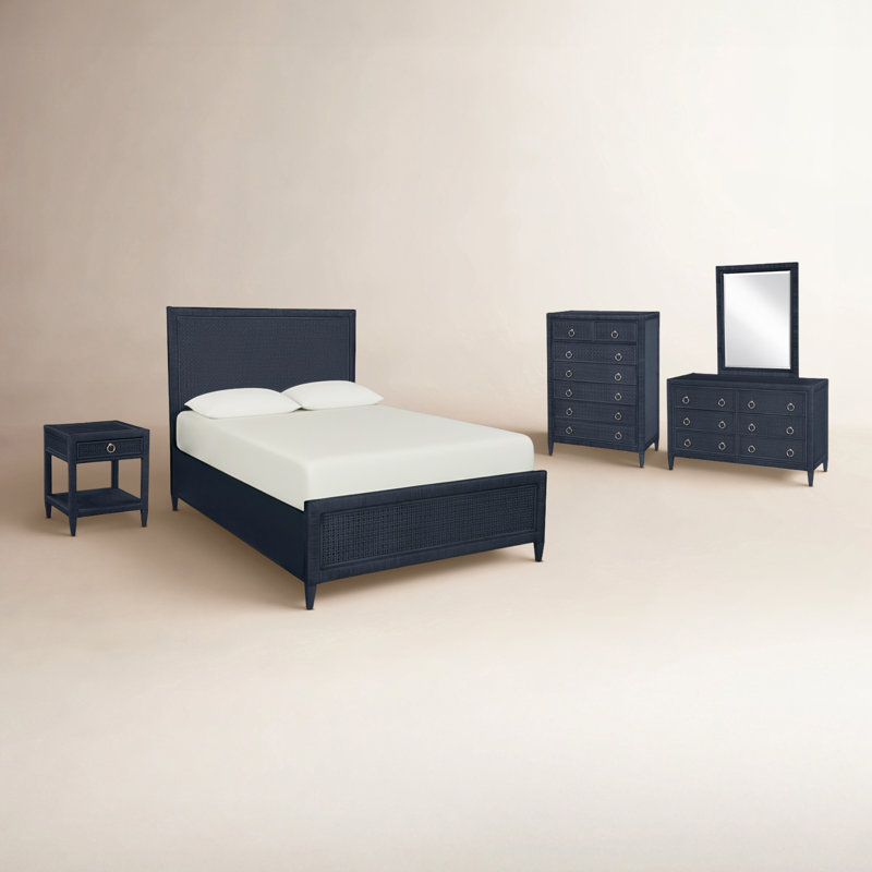 Monterey Bedroom Set, King, Pacific