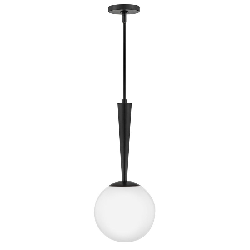Luminaire suspendu Joss & Main Cheri, Noir
