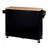 Rolling Kitchen Island With Storage, Kitchen Cart With Rubber Wood Top, 2 Slide-Out Shelf And Internal Storage Rack, Kitchen Island On Wheels, Kitchen Island-1128647524
