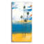«Four Palms» par Jan Weiss, art mural en verre acrylique-728507321