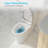 16.5" Comfort Height One-piece Toilet, 1.1/1.6 Gpf Dual Flush, Super Siphon Flushing, Easy Clean Glazed Surface Toilet-124572218