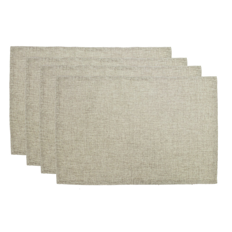 Polyester Rectangle Placemat, Natural
