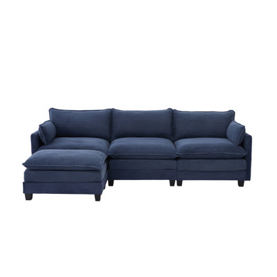 Piece Upholstered Chaise Sectional