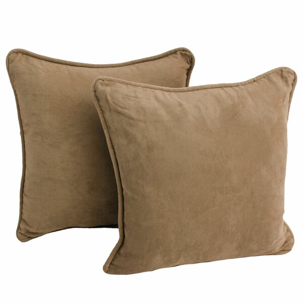 Mercer41 Ariaunna Microsuede Reversible Throw Pillow & Reviews | Wayfair