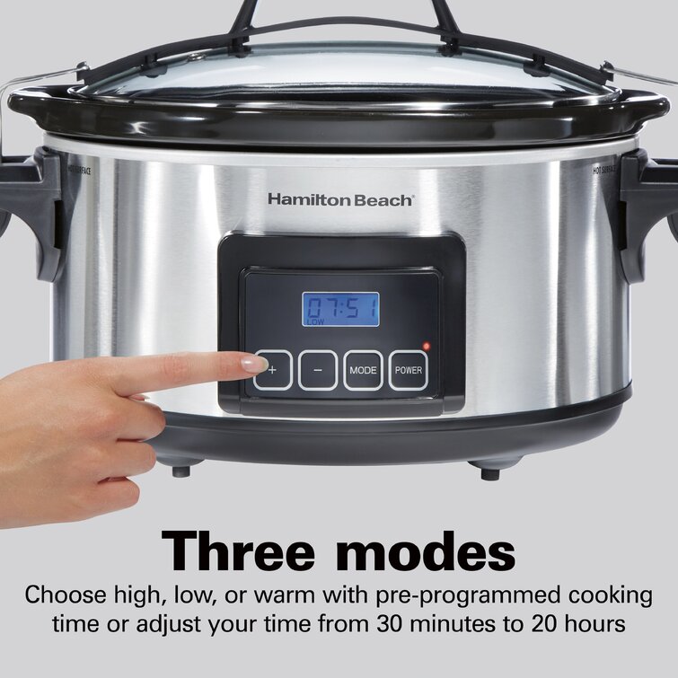 6 Quart Oval Programmable Set & Forget® Slow Cooker - 33961