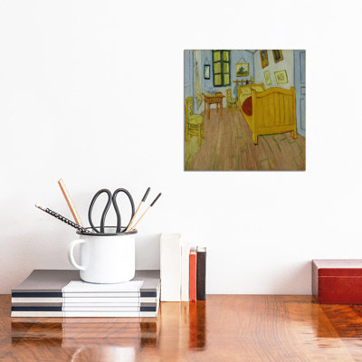 Bedroom In Arles, First Version, October 1888 by Vincent Van Gogh - Wrapped Canvas Gallery-Wrapped Canvas Giclée