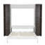 Grand lit escamotable avec portes de rangement-1661391504