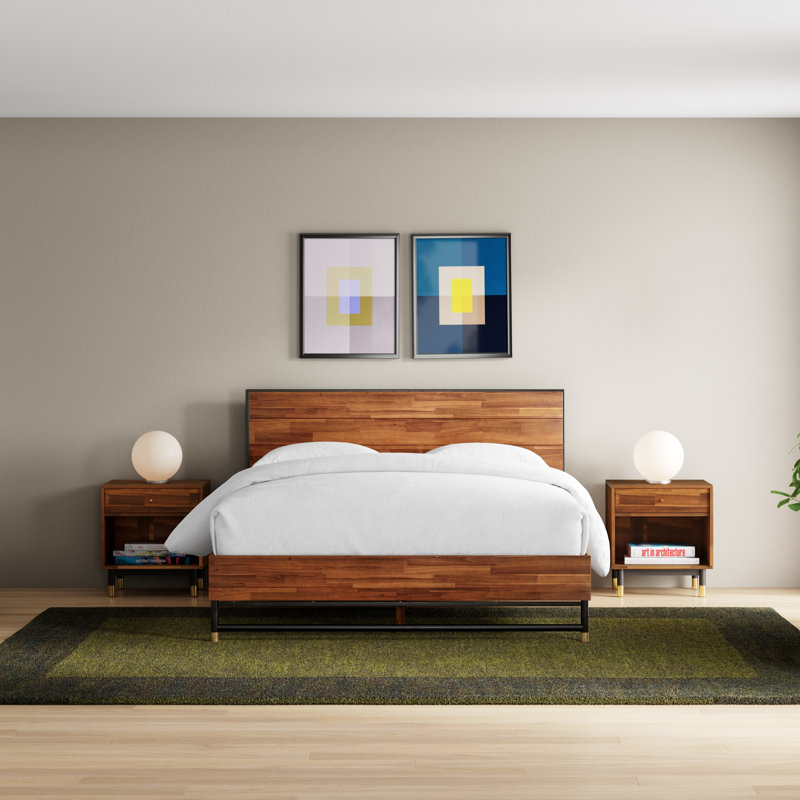 Dakota Wood Bed, King