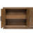 Portrait Sideboard With LED Lights - Sienna Brown