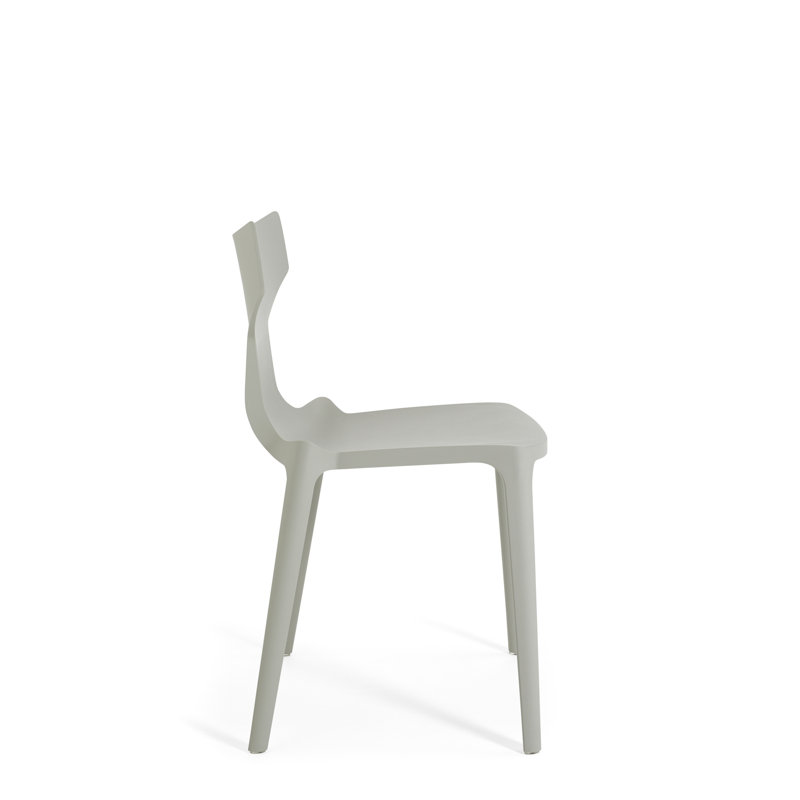 Re-Chair Outdoor Dining Side Chair, Gray