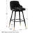 Swivel Velvet Upholstered Counter & Bar Stool-1750016729-1771602312