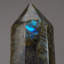 Polished Labradorite Obelisk from Madagascar (4.9 lbs)