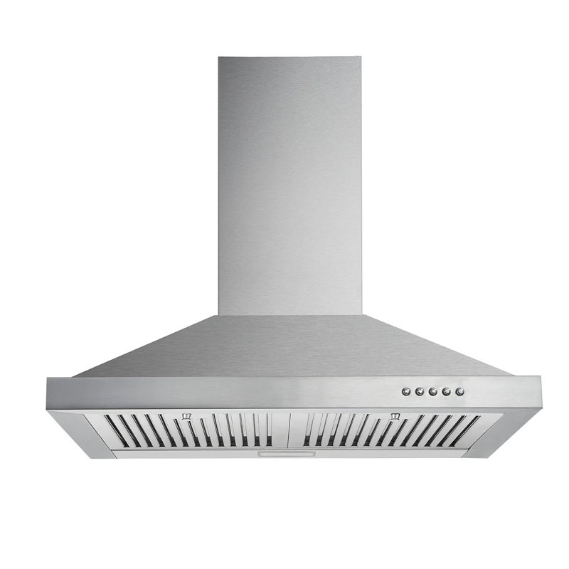 Hotte murale 30 pouces en acier inoxydable