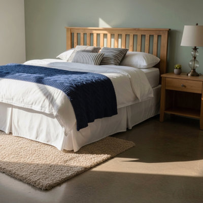 Malinda Mission Style King Panel Headboard