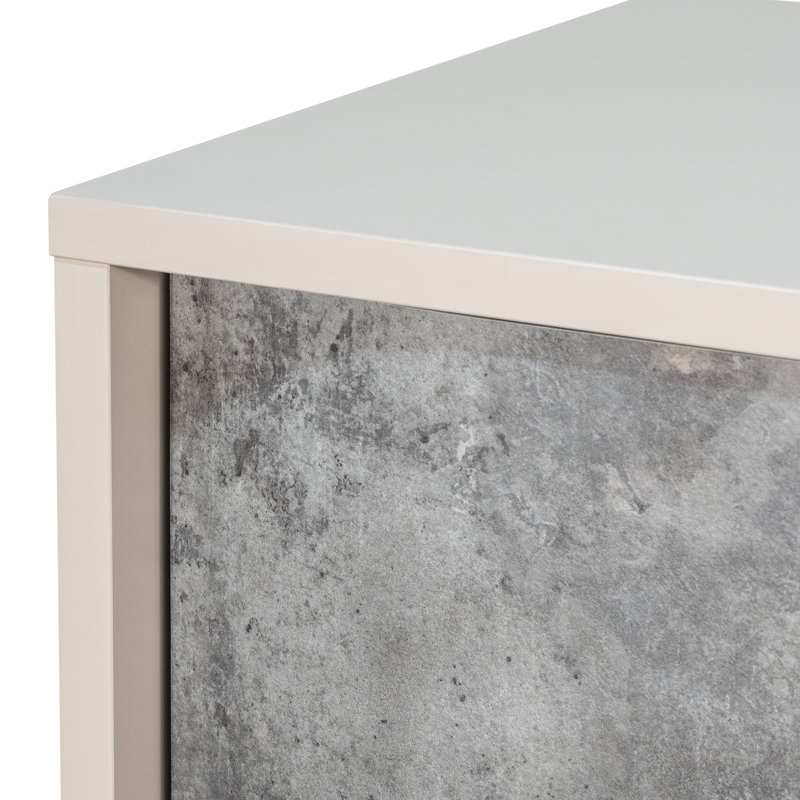 Pavira 5-Drawer Chest - Stone