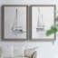 Toile encadrée Misty Harbor I-Premium - prête à être accrochée