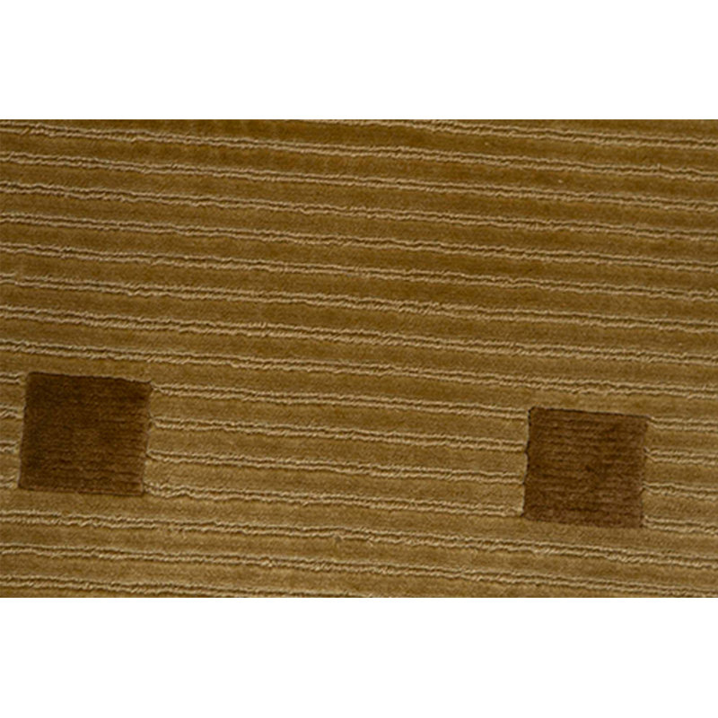 Tapis doré de haute qualité noué à la main