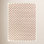 Walker Pink Cream Checkered Shag Rug