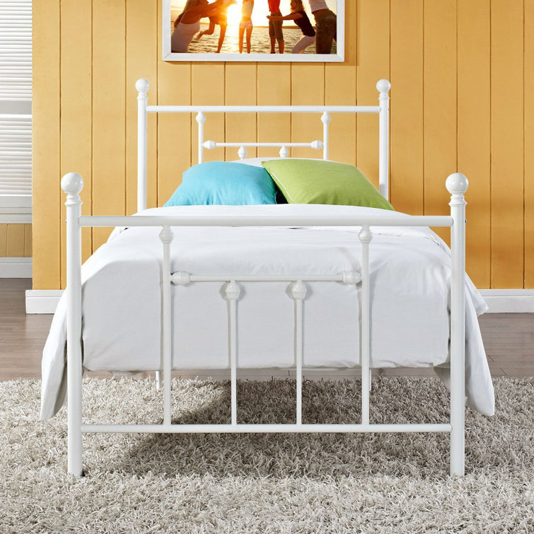 August Grove® Metal Slat Bed | Wayfair