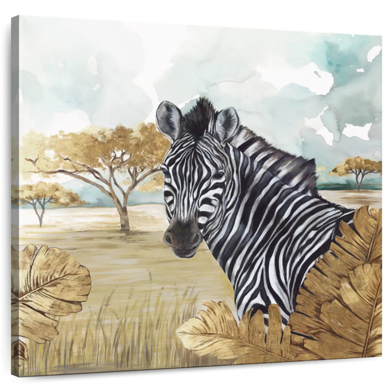 Crowle Zebras, 24" H x 24" W