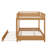 Queen Size Bunk Bed With Ladder And Trundle-1892930242