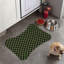 Tapis vert olive 1 pièce